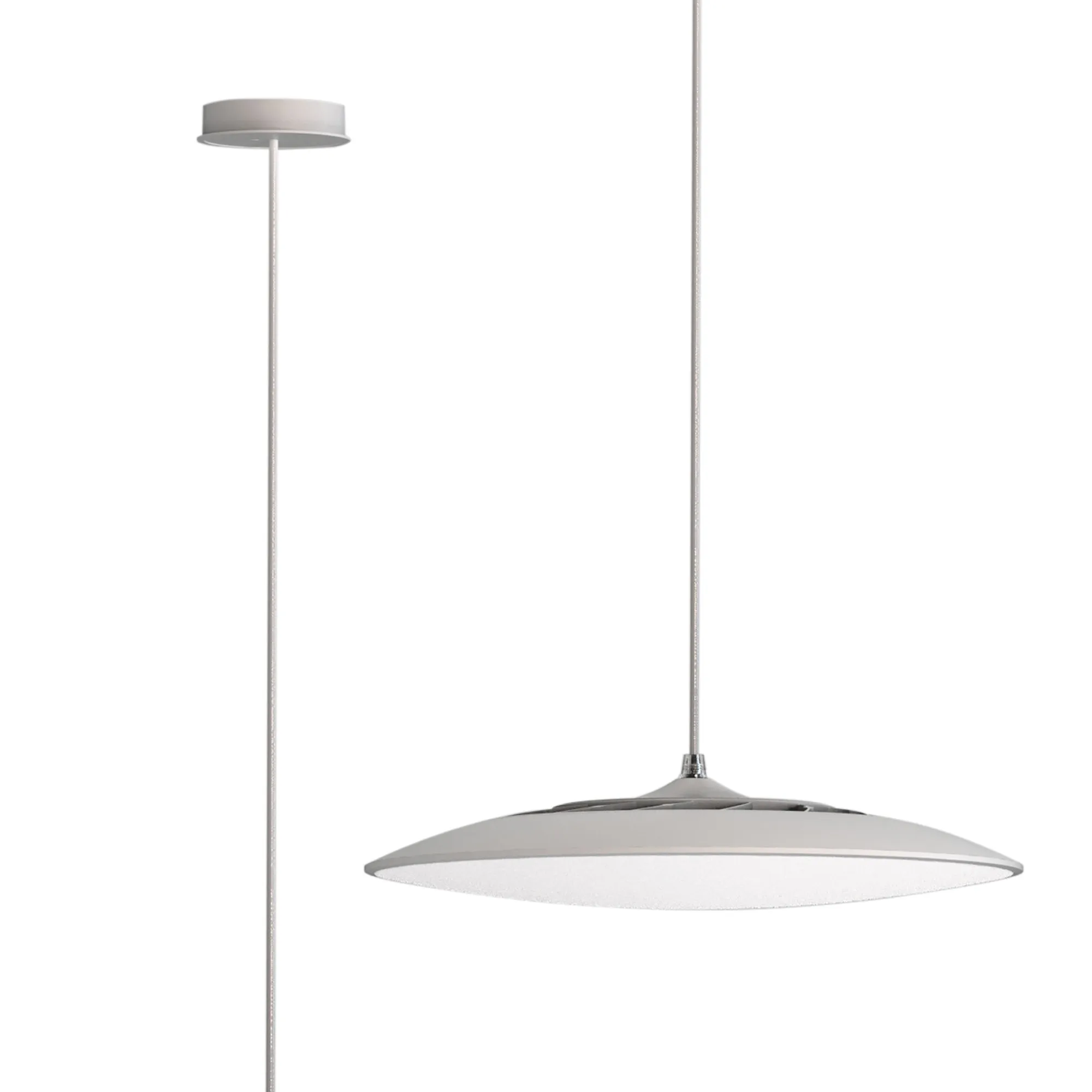 M8104  Slim 25cm Pendant 16W LED 3000K